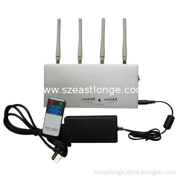2g / 3g Cell Phone Signal Jammer For Schools With Remote Control